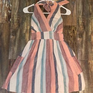 american eagle halter dress